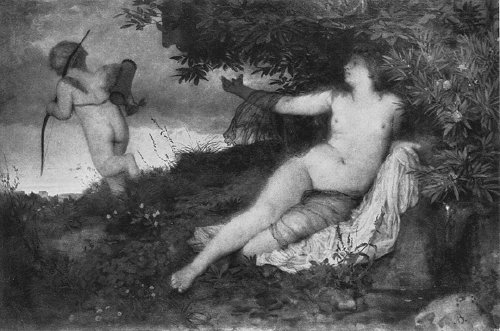 File:BÖCKLIN Arnold 1860 Venus und Amor bw 500x331.jpg