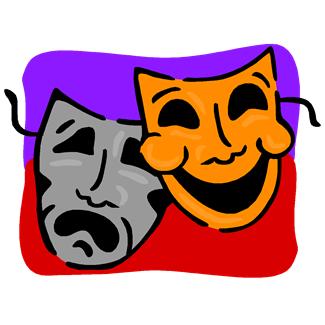 File:Clip art theatrical masks.JPG