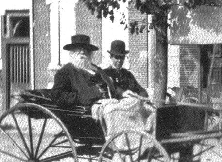 File:(USA) 1885 Walt Whitman and Bill Duckett in a buggy 457x335.jpg