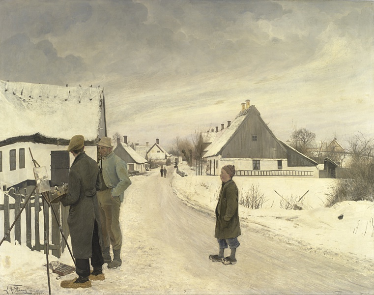 File:RING Laurits Andersen 1897 Maleren i landsbyen 1000x788.jpg
