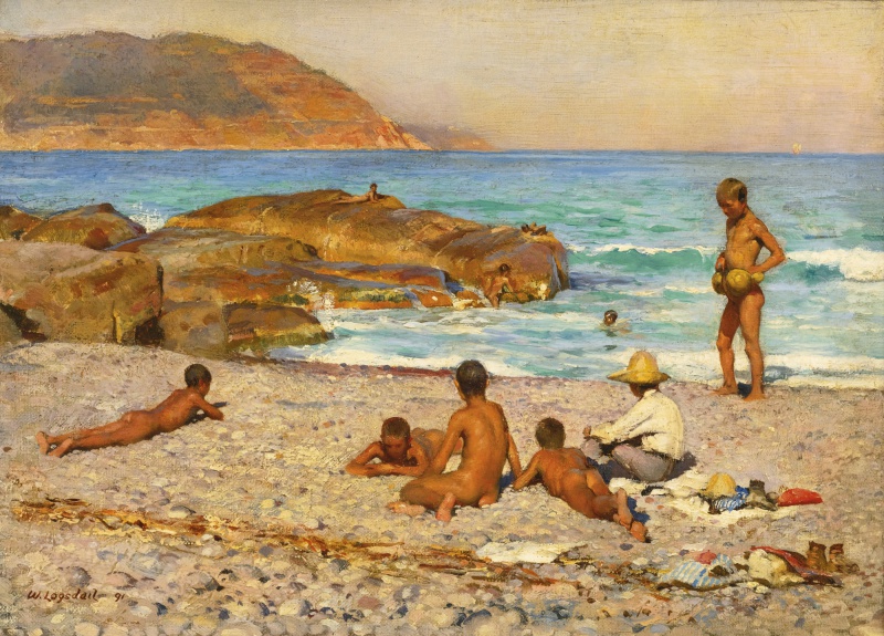 File:LOGSDAIL William 1891 Boys bathing 2000x1438.jpg