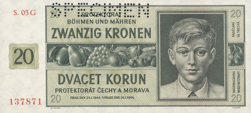 File:(Čechy a Morava) 1944 Dvacet korun - Zwanzig Kronen A 1150x521.jpg