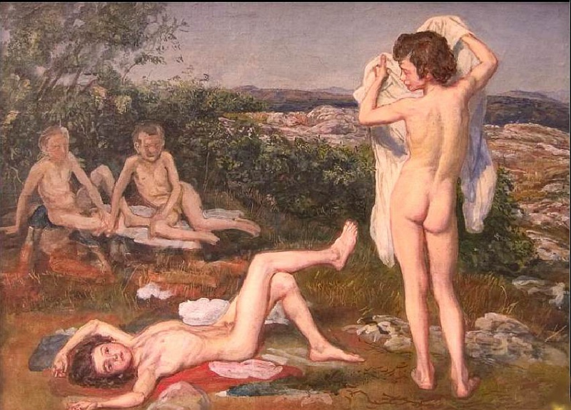 File:ИВАНОВ Александр Андреевич 1845c Четыре нагих мальчика 850x610.jpg