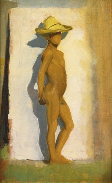 File:LEMON Arthur 1881 Study of an Italian boy in Forti dei Marmi 1221x2000.jpg