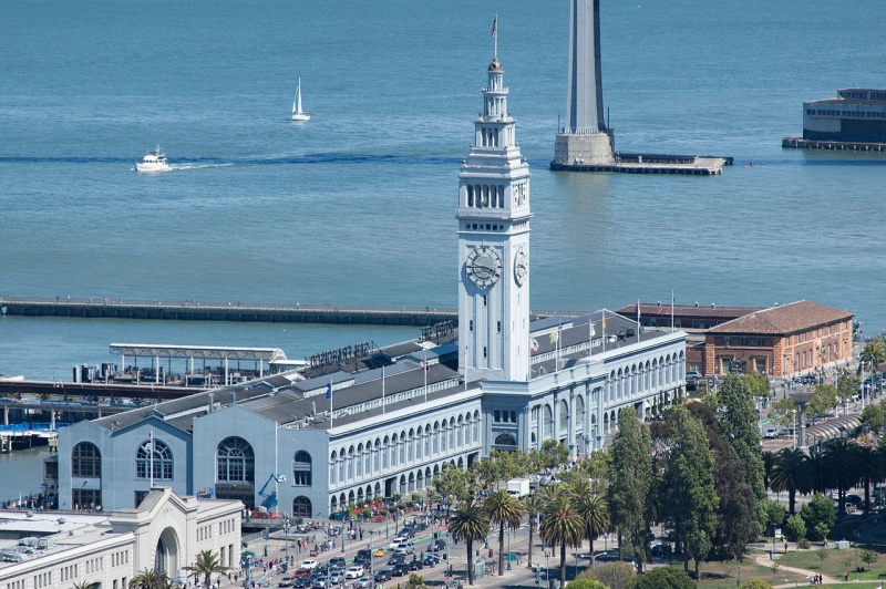 File:Ferry Building from Coit Tower.jpg