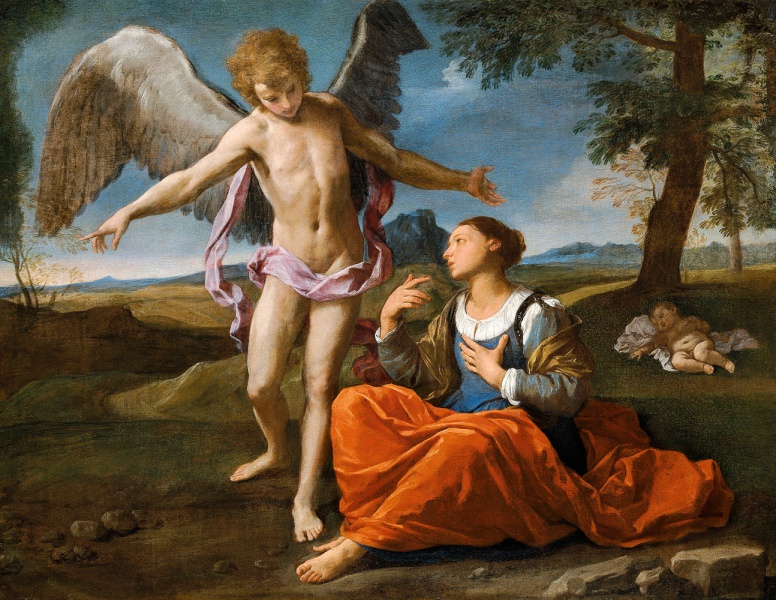 File:CANTARINI Simone - Agar e l'angelo (Pau) 1294x1000.jpg