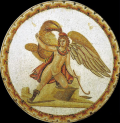 Thumbnail for File:Ganymede being abducted by Jupiter transformed into an eagle.png