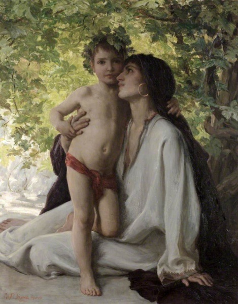 File:JACOMB-HOOD George Percy - Mother and child 739x944.jpg