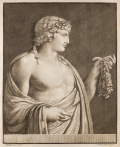 Thumbnail for File:Nicolaus Mosman and Niccolò Mogalli - Engraving after an ancient Roman marble bas-relief of Antinous as Vertumnus, the god of seasons. From Unpublished Ancient Monuments, Explained and Illustrated by Johann Joachim Winckelmann, 1767.png