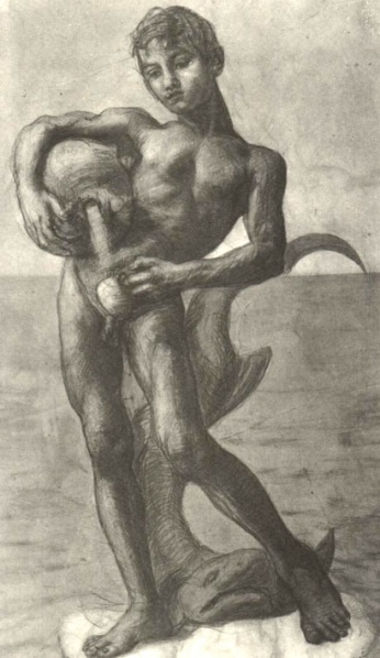 File:GEMITO Vincenzo 1925 Studio per Acquaiolo 410x709.jpg