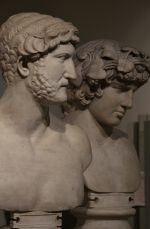 Thumbnail for File:Marble Busts of Hadrian &amp; Antinous, from Rome, Roman Empire, British Museum (16497688477).jpg