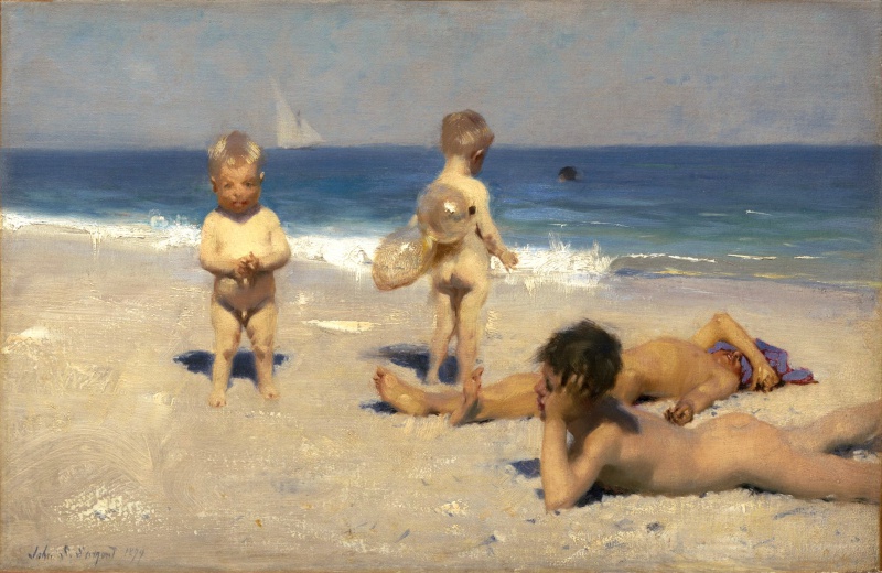 File:SARGENT John Singer 1879 Neapolitan children bathing 1943x1264.jpg