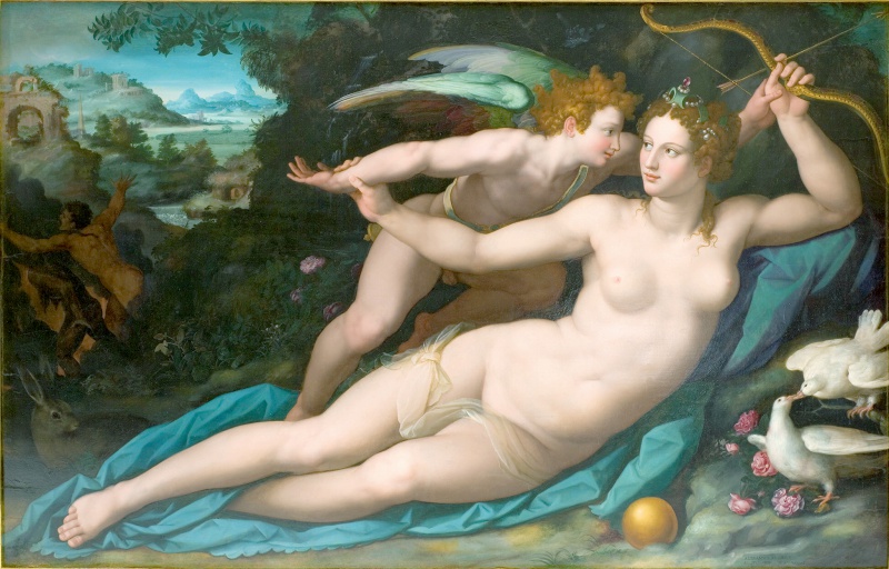 File:ALLORI Alessandro 1570c Venere e Cupido (Montpellier) 1947x1247.jpg