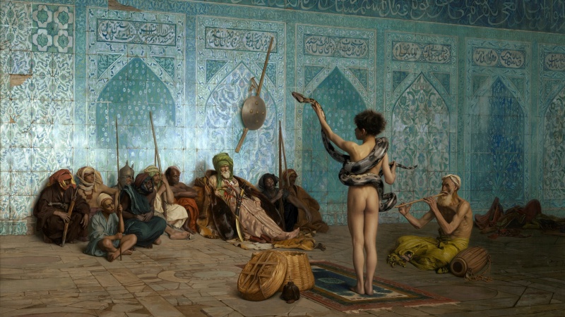 File:1920x1080 GÉRÔME Le charmeur de serpent.jpg