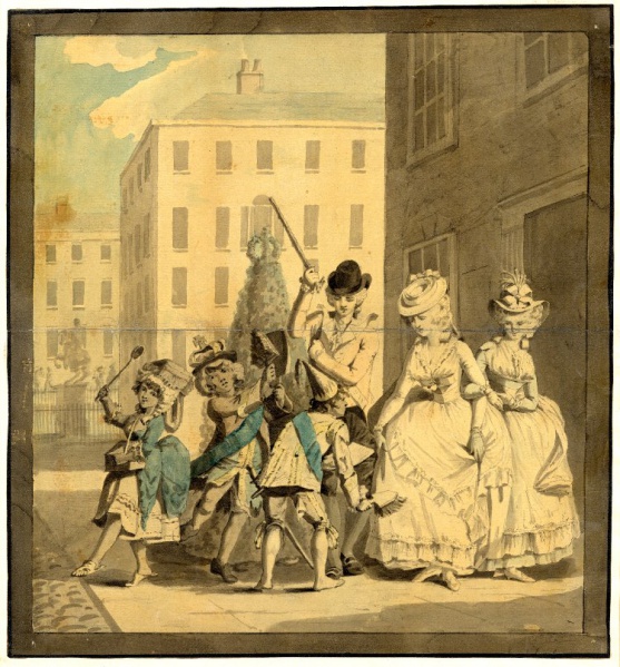 File:Burney edwardfrancis jackinthegreenprocessionwithchimneysweeps 1783 britishmuseumlondon.jpg